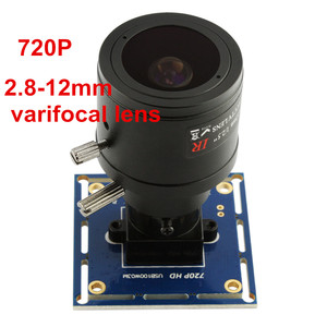 Elp Mini USB Máy Ảnh Zoom 2.8-12Mm Varifocal Ống Kính 30FPS 720P HD Cảm Biến Màu Của Nhãn Hiệu Tập Trung PC Webcam Cho Y Tế Nội Soi - Product Image 2