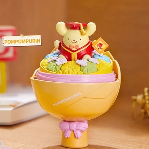Lioh Toy - Caja Sorpresa Original de <span class=keywords><strong>la</strong></span> Serie Sanrio Graduation Bouquet, Figuras de PVC de Kitty, Kuromi y <span class=keywords><strong>Melody</strong></span>, Adornos de Dibujos Animados Japoneses, Muñecas Lindas, Regalos - Product Image 2