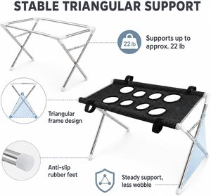 Mesa de Aseo Plegable para Mascotas Pequeñas, Hamaca de Baño para Perros con Soporte - Product Image 6