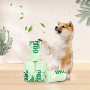 ถุงย่อยสลายได้สำหรับขยะมูลสัตว์เลี้ยง ทำจากแป้งข้าวโพด สำหรับสุนัขและลูกสุนัข - Product Image 4