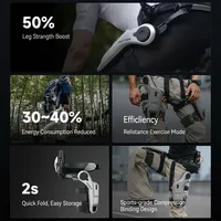 Exosquelette intelligent pour les membres inférieurs avec assistance à la marche pour la marche, l'escalade, la randonnée et le soutien à la mobilité quotidienne