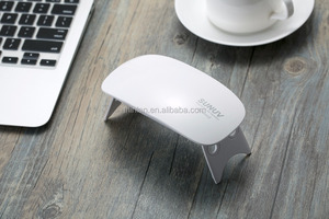 שנזן הדגם העדכני ביותר באיכות מיני נייד צורת שעון מסמר מייבש הוביל 9 w הוביל מנורת מסמר uv ריפוי ג 'ל פולני מייבש ציפורניים תחנת - Product Image 3