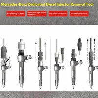 Outil de démontage/d'assemblage d'injecteur haute pression pour moteur diesel Mercedes-Benz en alliage