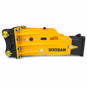 หัวเจาะไฮดรอลิกรุ่นใหม่ SB70 สำหรับงานก่อสร้าง พร้อมมอเตอร์ปั๊มแกนกลาง สำหรับรถขุดขนาด 16-21 ตัน สำหรับงานเหมือง - Product Image 1