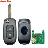 Clé télécommande VAC102 Blade Original Fob 433Mhz 4A Chip FCC:N5F-PFK1A pour Renault Logan Duster Sandero Oroch IC:3248A-RFK1A