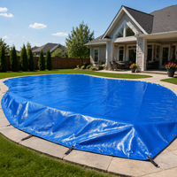 Bâche PE bleu clair de qualité supérieure pour piscine et bâches et toiles en plastique – Vente chaude
