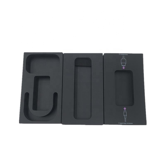 High quality customized EVA packaging jewelry velvet gift box EVA foam insert