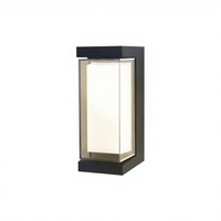 Applique murale LED moderne étanche IP65, éclairage haut et bas