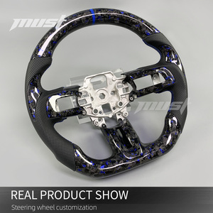 Volante de Fibra de Carbono Personalizado para <span class=keywords><strong>Ford</strong></span> <span class=keywords><strong>Mustang</strong></span> S550 2015-2023, GT, GT350R, GT500, <span class=keywords><strong>Shelby</strong></span> <span class=keywords><strong>Mach</strong></span> <span class=keywords><strong>1</strong></span>, Saleen S302, Interior Deportivo - Product Image 4