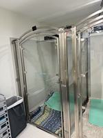 Enclos pour chiens surélevé en HDPE galvanisé, cage en métal pour animaux de compagnie, enclos d'extérieur/intérieur, enclos pour animaux de compagnie