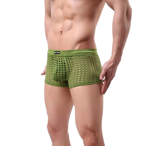 Biancheria intima da <span class=keywords><strong>uomo</strong></span> in maglia traspirante che enfatizza il fascino maschile con una comoda linea invisibile - Product Image 3