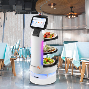 Robot de livraison commercial extérieur 2024, robot serveur, direct usine, à <span class=keywords><strong>prix</strong></span> compétitif - Product Image 2