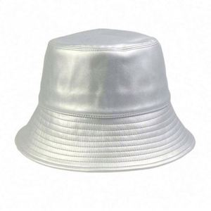 Wholesale High Quality Custom Designer Reversible Wholesale Blank Snakeskin Pu Leather Bucket <b>Hat</b> - Product Image 6