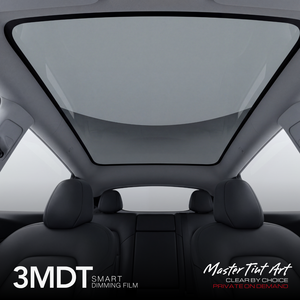 <span class=keywords><strong>Film</strong></span> de confidentialité électrique commutable 3MDT pour verre, atténuation profonde noire pour verre automobile incurvé - Product Image 1