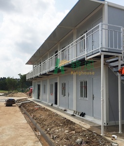 Maisons préfabriquées mobiles, dortoir temporaire pour deux travailleurs, maison conteneur détachable - Product Image 3