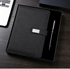 Diario Personalizado con Puntos, Tapa de Cuero A5, para Chicas, Agenda de Cuero PU, Set de Regalo con Bolígrafo - Product Image 3