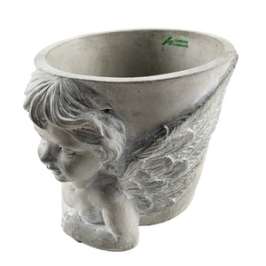 Assortiment de jardinières en béton, Pot de plantes d'intérieur et d'extérieur, jardinière en ciment moderne, <span class=keywords><strong>plante</strong></span> <span class=keywords><strong>artificielle</strong></span> en Pot - Product Image 5