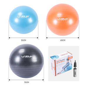 <span class=keywords><strong>Yoga</strong></span> 65cm d'OEM de stabilité de boule de gymnastique d'équilibre de PVC suisse avec le ballon d'exercice de pompe - Product Image 3