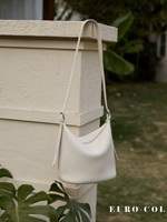 Sac Hobo en Cuir Non Marqué, Sac à Main Souple Grainé pour le Quotidien, Marque Privée, Vente en Gros pour Boutiques (Royaume-Uni, France)