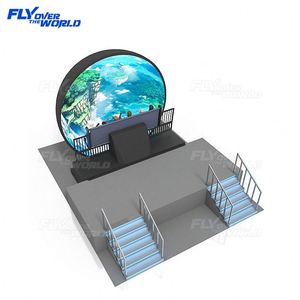 Simulador de Vuelo VR 3D 5D 7D 12D Personalizado con Certificación CE, Equipo MR Metálico para una Experiencia de Vuelo Inmersiva en Interiores Comerciales - Product Image 5