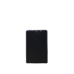 Flacon de parfum <span class=keywords><strong>vide</strong></span> en plastique PP de haute qualité, format carte de crédit, 10 ml, 15 ml, 20 ml, blanc, noir, transparent, avec bouchon pulvérisateur - Product Image 3
