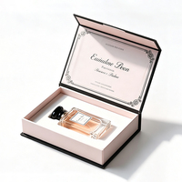 Boîte cadeau de parfum entièrement personnalisée, impression couleur, papier artistique, fermeture magnétique, boîte rigide en carton pour cosmétiques