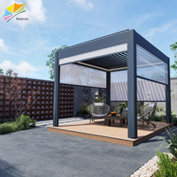 Pergola Bioclimatique Moderne en Aluminium à Lames Orientables pour Jardin, Terrasse et Patio – Vente en Gros Usine – Abri Imperméable