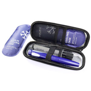 Borsa Termica Portatile per Insulina con Pacchi Ghiaccio Riutilizzabili, Borsa Refrigerante per Medicinali per Diabetici - Product Image 3