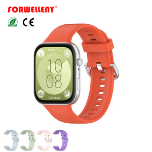 Forwelleny Nhà Máy Thể Thao Watchband Dây Đeo Chính Thức Trang Web 1:1 Smartwatch Silicone Vòng Đeo Tay Cho <span class=keywords><strong>Huawei</strong></span> Phù Hợp 3 4 Accesorios Correa - Product Image 1