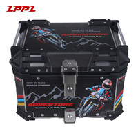 Prix de gros, service OEM/ODM, coffre de moto en acier inoxydable durable, installation facile, pour le tourisme