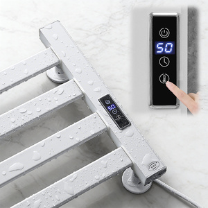 Scaldasalviette Elettrico in Fibra di Carbonio Senza Foratura, Scaldasalviette Intelligente <span class=keywords><strong>per</strong></span> <span class=keywords><strong>Bagno</strong></span> con Temperatura Costante, Scaldasalviette Riscaldante Senza Foratura - Product Image 3