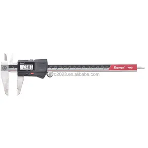 Calibro Elettronico Originale Starrett EC799A-8/200 0-8" / 0-200mm Risoluzione 0.01mm <span class=keywords><strong>In</strong></span>/mm LCD Acciaio Inossidabile Con Custodia Disponibile - Product Image 1