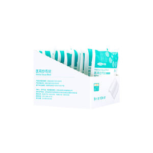 Bloco de gaze médica curativo para feridas, gaze estéril, bandagem desengordurante, gaze de limpeza oral para bebês - Product Image 2