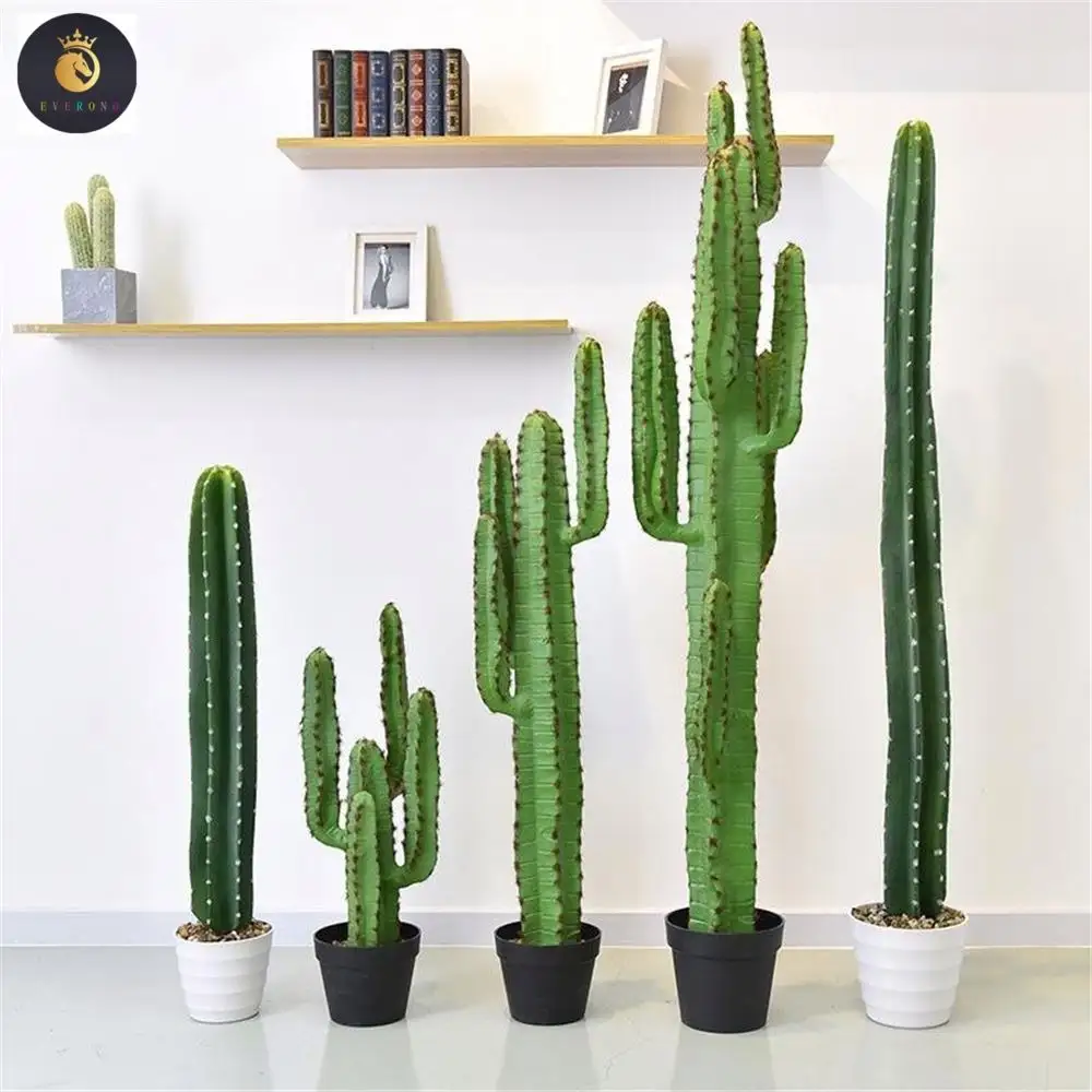 EE124 Schlussverkauf künstliche tropische Pflanzen künstlicher Kaktus-Säule-Bonssai zur Dekoration