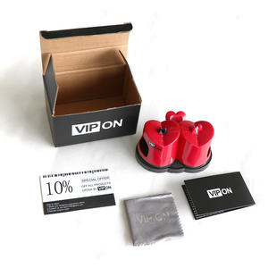 Afilador de cuchillos de doble ranura Vipon, herramienta de afilado manual de cerámica de múltiples granos para uso doméstico en la cocina - Product Image 1