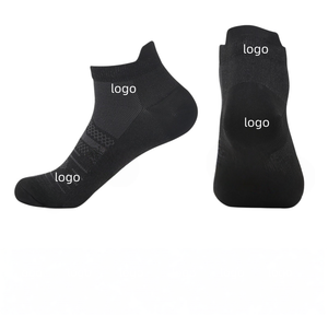 Calcetines Deportivos de Algodón con Logotipo Personalizado para Hombre y Mujer, Transpirables, Anti-olor, Absorbentes de Sudor, Calcetines de Tobillo para Fitness, Running y Ciclismo - Product Image 1