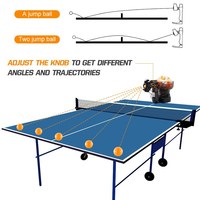 Robot de tennis de table, machine à balles de ping-pong, lance des balles de ping-pong de 40 mm conformes aux règles, machine de tennis de table automatique pour l'entraînement