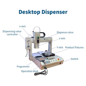 उच्च परिशुद्धता स्वचालित uv वितरण मशीन औद्योगिक-स्केल त्वरित स्प्रे गोंद अनुप्रयोग कुशल सुसंगत - Product Image 2