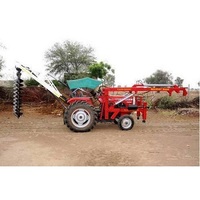 Tracteur perforateur hydraulique, tarière de terre, perceuse, trous de poteau, tarière pour pôles PTPR 100