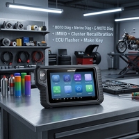 Herramientas de Diagnóstico OBDSTAR MotoMaster: Versión Completa MOTO Diag, Marine Diag, E-MOTO Diag, Recalibración IMMO, Flasher ECU, Creación de Llaves