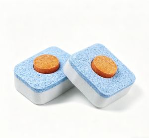 Tablettes et dosettes écologiques pour lave-vaisselle : Puissant dégraissant, rinçage impeccable, sans résidus, vaisselle brillante et éclatante - Product Image 1