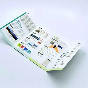 Brand New Custom Print Glossy Or Matte Laminated Full Color Flyer/booklet/postcards/promotion Flyer/ Folded Leaflet/poster