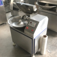 Hoge snelheid diepvriesvlees snijmachine ZRJ40 - 304 roestvrijstalen komcutter met regelbare snelheid voor vleesverwerkingsbedrijven