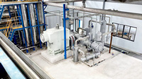 Système de capture d'air direct de CO2 sans huile AC Power Stationnaire Moteur essentiel Pompe Moteur Roulement PLC Compresseurs industriels