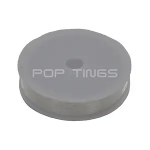 PopTings 首饰工具清除弹力线 1毫米柔性弹性字符串线材阀芯