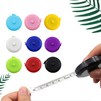 Mini mètre ruban porte-clés pour tailleur, ruban à mesurer portable pour vêtements, accessoire d'outils de couture