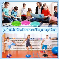 Kids Spiky Half Ball-Intégration sensorielle, équilibre et massage des pieds pour le préscolaire