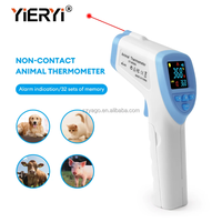 Thermomètre électrique sans contact pour animaux de compagnie, animal de compagnie, porc, bovin, mouton, cheval, chien, chat, pistolet