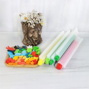 Loạt Đầy Đủ Của Silicone Ống Khuôn Mẫu Phong Cách Khác Nhau Của Ống Khuôn Nến Thủ Công Nhúng Xà Phòng Làm Nguồn Cung Cấp - Product Image 4