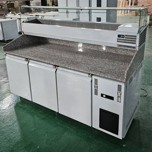 Risparmio energetico Freezer tavolo <span class=keywords><strong>frigorifero</strong></span>/3 porta di chiusura piano di lavoro di raffreddamento <span class=keywords><strong>con</strong></span> prezzo <span class=keywords><strong>basso</strong></span> - Product Image 1